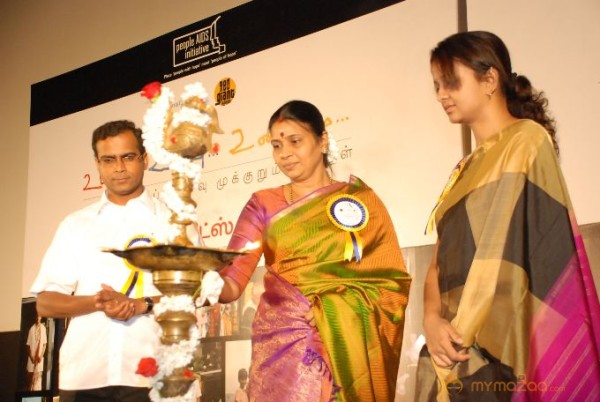 Kamal at AIDS awareness 