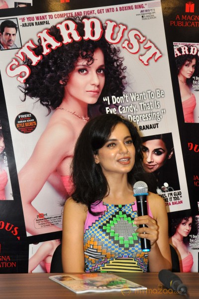 Kangana Ranaut Launch Stardust Magazine Cover 