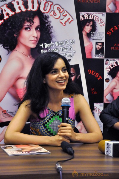 Kangana Ranaut Launch Stardust Magazine Cover 