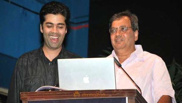 Karan Johar At Whistling Woods