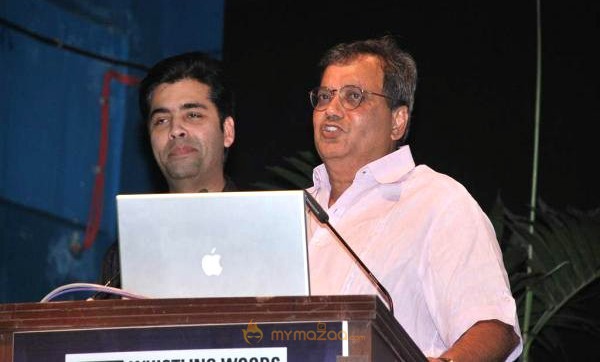 Karan Johar At Whistling Woods