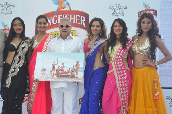 Kingfisher Calendar 2014 Launch Photos