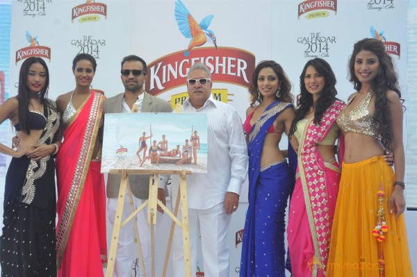 Kingfisher Calendar 2014 Launch Photos