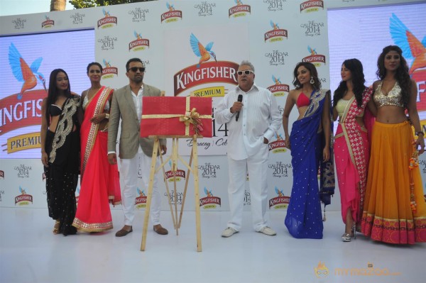 Kingfisher Calendar 2014 Launch Photos