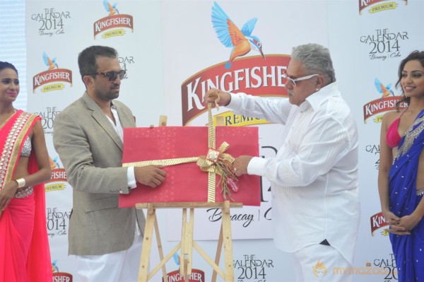 Kingfisher Calendar 2014 Launch Photos