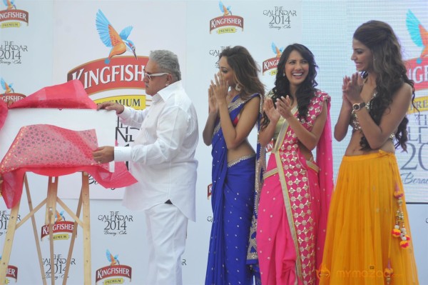 Kingfisher Calendar 2014 Launch Photos