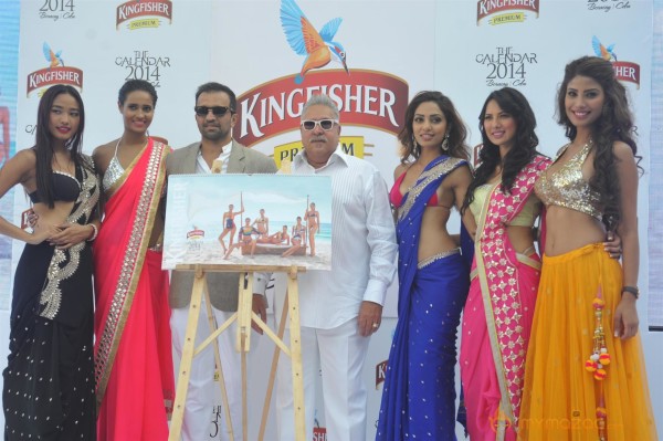 Kingfisher Calendar 2014 Launch Photos