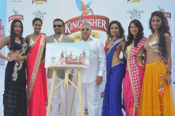 Kingfisher Calendar 2014 Launch Photos