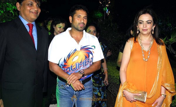 Koena Mitra at Mumbai Indians bash