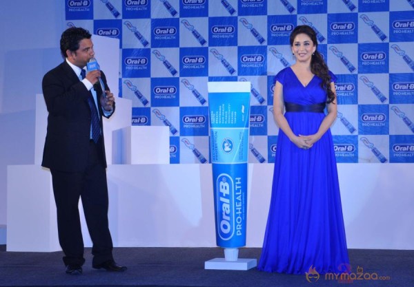 Madhuri Dixit at Oral-B Pro Health Launch Photos 