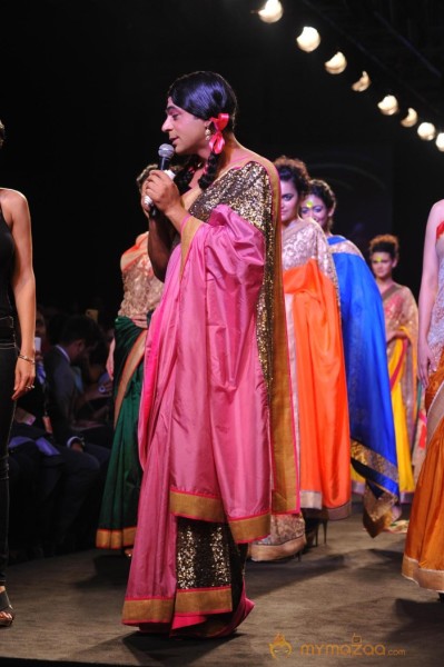 Mandira Bedi at Myntra Fashion Show 2014