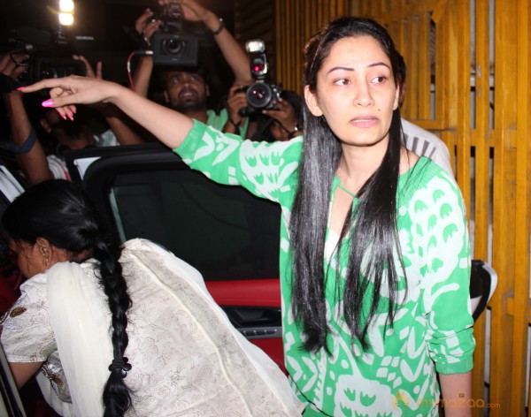 Manyata Dutt at Policegiri Movie Screening 