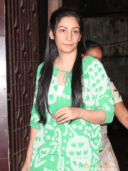 Manyata Dutt at Policegiri Movie Screening 