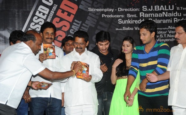 Missed Call Movie Audio Launch Photos
