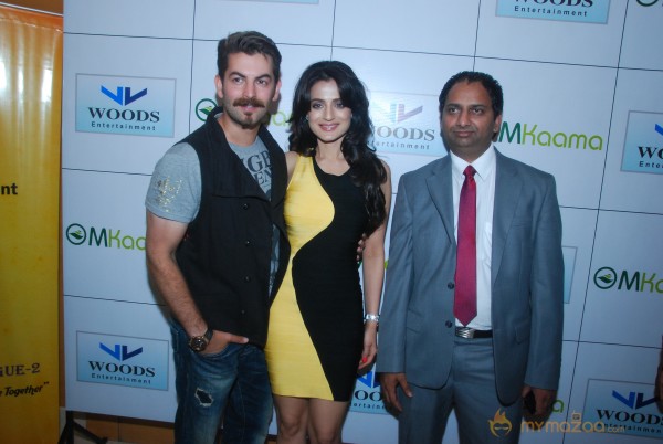 Neil Nitin Mukesh-Ameesha Patel at JPL Season-2 Launch 