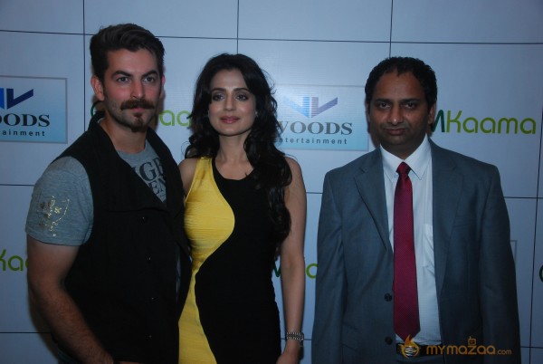 Neil Nitin Mukesh-Ameesha Patel at JPL Season-2 Launch 