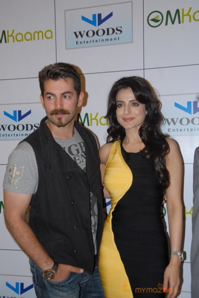 Neil Nitin Mukesh-Ameesha Patel at JPL Season-2 Launch 