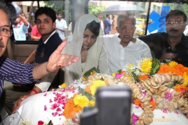 Priyanka Chopra Father Funeral Photos