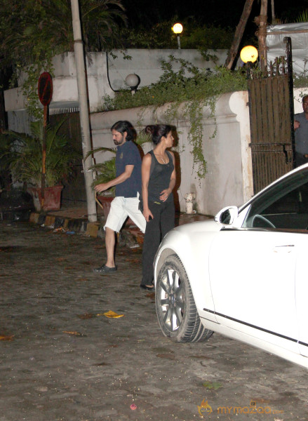 Priyanka Chopra Snapped With Cinematographer Sameer Arya 