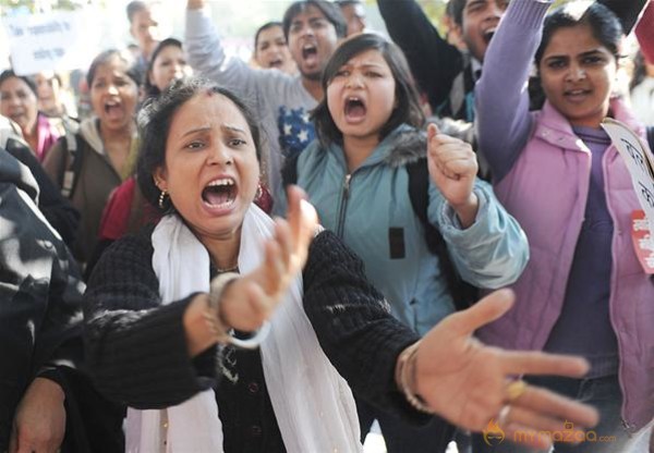 Protests against Delhi gang rape: Photos