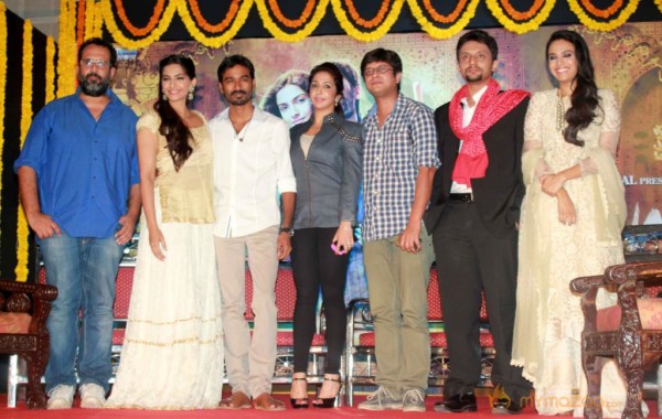 Raanjhanaa Movie Team Press Meet 