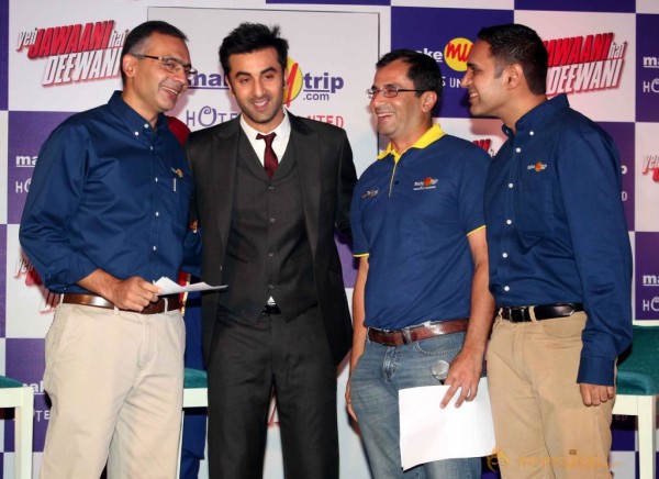 Ranbir Kapoor Launch Official Travel Partner For YJHD 