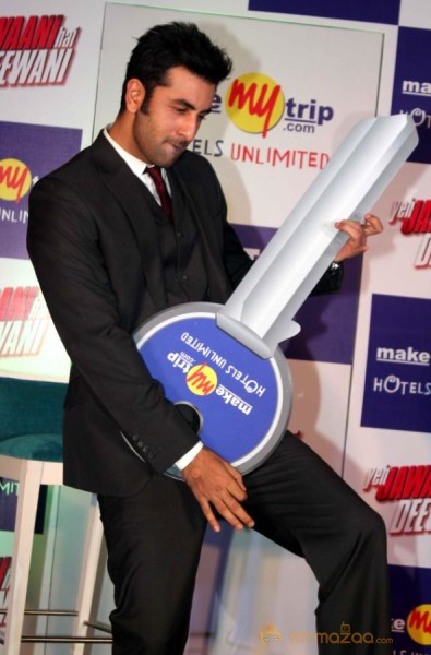 Ranbir Kapoor Launch Official Travel Partner For YJHD 