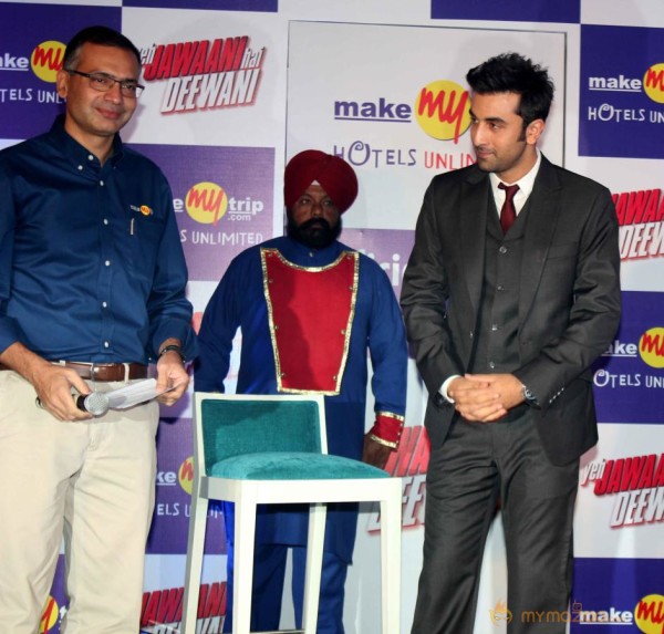 Ranbir Kapoor Launch Official Travel Partner For YJHD 