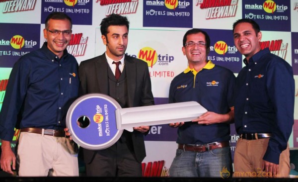 Ranbir Kapoor Launch Official Travel Partner For YJHD 