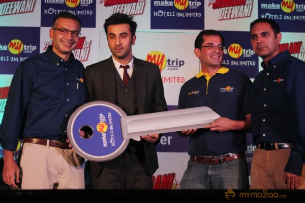 Ranbir Kapoor Launch Official Travel Partner For YJHD 