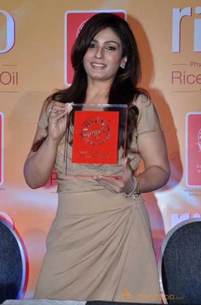 Raveena Tandon Launch Riso Rice Bran Oil 