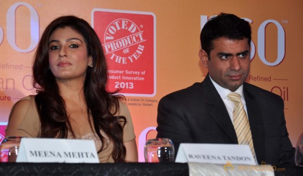 Raveena Tandon Launch Riso Rice Bran Oil 