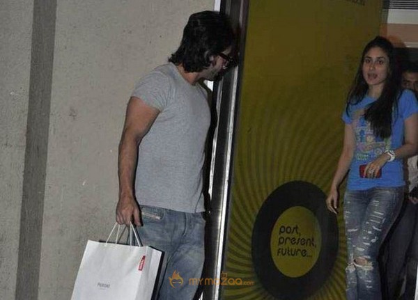 Saif Kareena attend special screening  of  Love  Sex  Dhoka