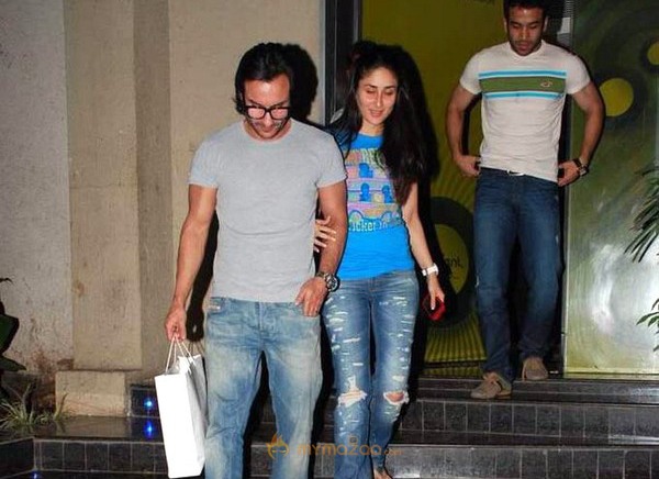 Saif Kareena attend special screening  of  Love  Sex  Dhoka