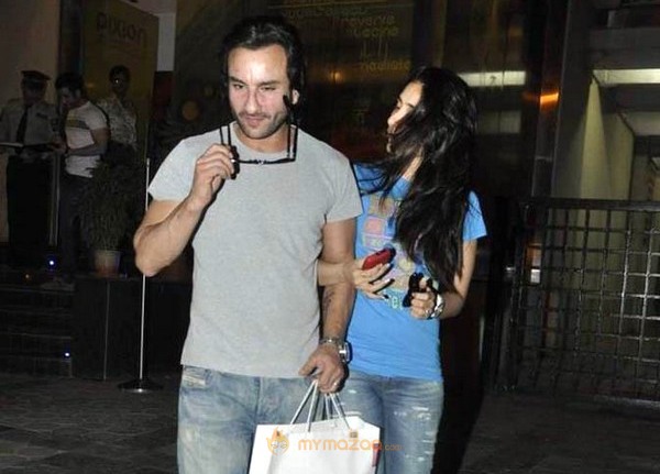 Saif Kareena attend special screening  of  Love  Sex  Dhoka