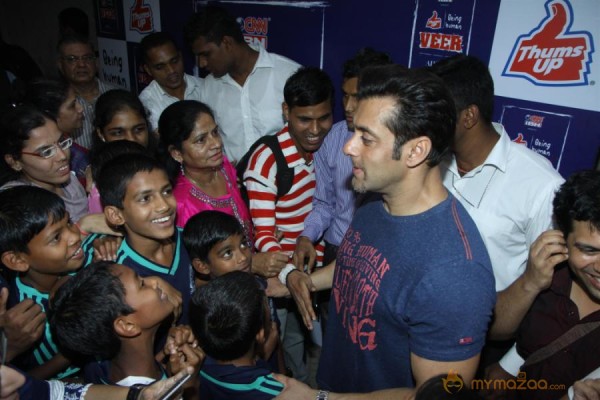 Salman Khan Launches Veer Campaign Photos