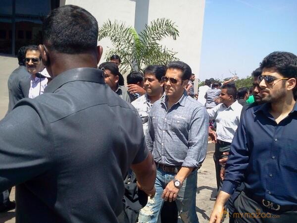 Salman Khan Mental Movie Working Stills