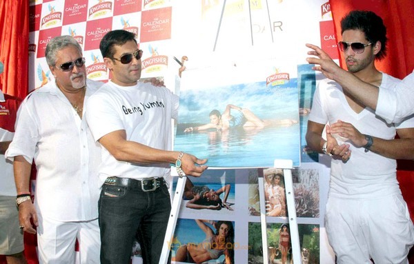 Salman Khan Launch Kingfisher Calendar