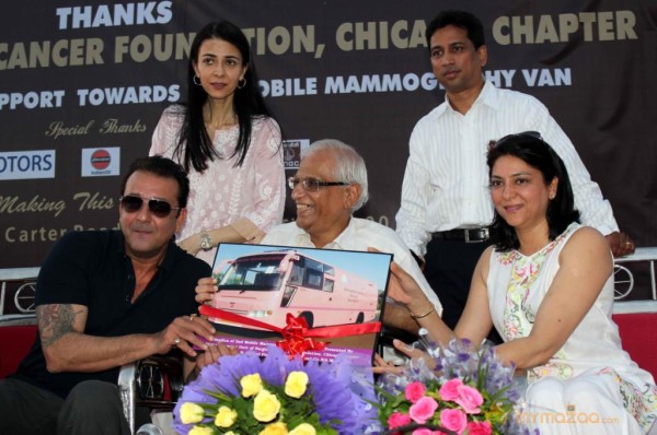 Sanjay Dutt Launch Mobile Mammography Unit 