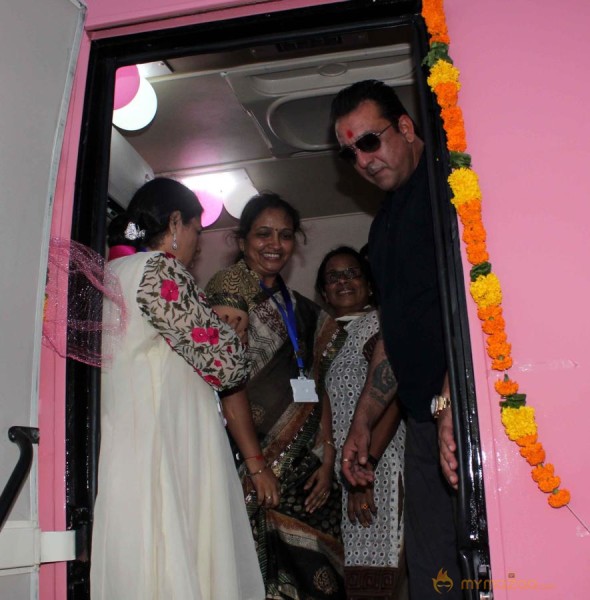 Sanjay Dutt Launch Mobile Mammography Unit 