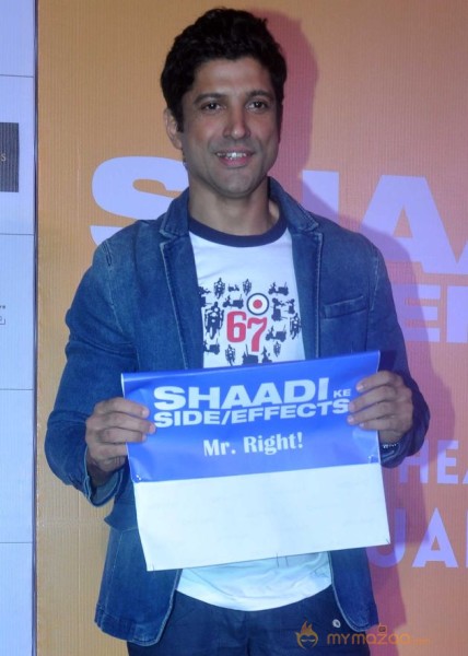 Shaadi Ke Side Effects Movie Trailer Launch Photos