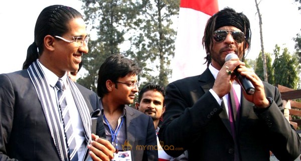 Shahrukh in New Delhi
