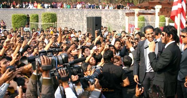 Shahrukh in New Delhi