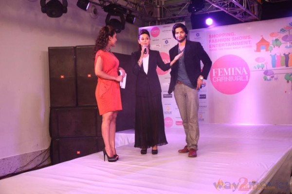 Shibani Dandekar- Ali Fazal At Femina Carnival 2013 