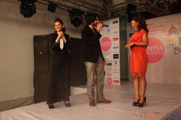 Shibani Dandekar- Ali Fazal At Femina Carnival 2013 