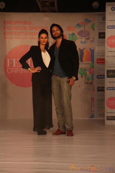 Shibani Dandekar- Ali Fazal At Femina Carnival 2013 