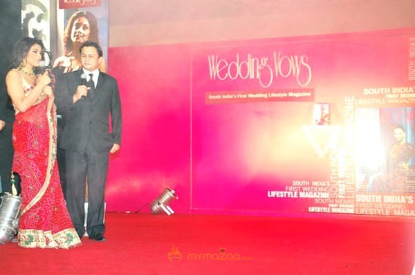 Shriya Launch Wedding Vows Magazine 