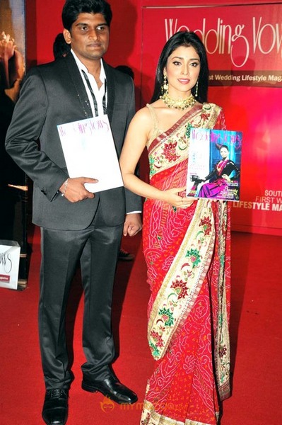 Shriya Launch Wedding Vows Magazine 