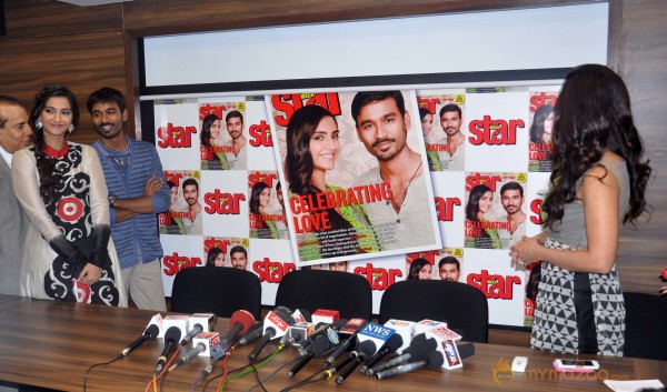 Sonam & Dhanush Launch Star Week Magazine  