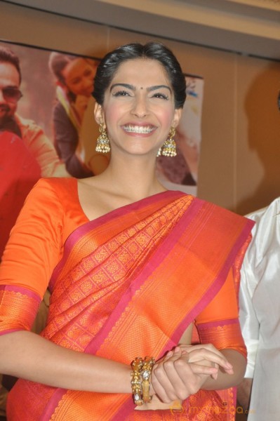 Sonam Kapoor At Ambikapathy Movie Press Meet
